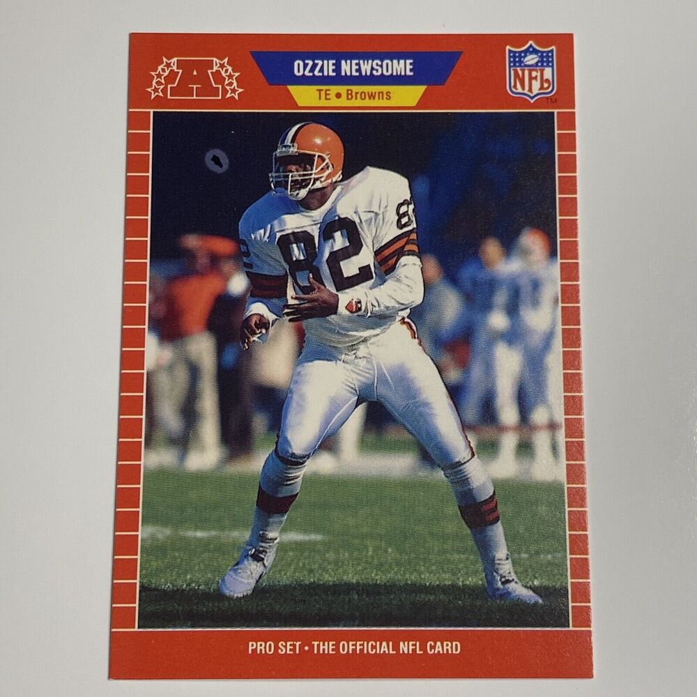 1989 Pro Set Football Card Ozzie Newsome #451